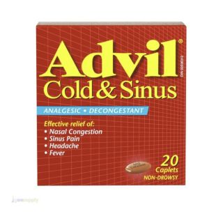 ADVIL-COLD&SINUS CAPLET 20P