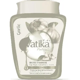 Vatika Hair Oil Treatment Promotes Natural Hair Growth Garlic 1000 Ml