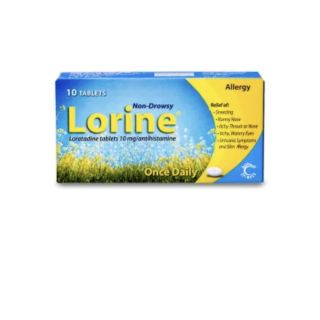 LORINE 10 MG TABLET 10P