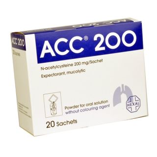 ACC 200 MG SACHET 20P