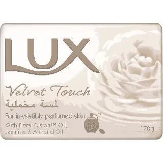 Lux Soap Bar Velvet Touch Soft Smooth 170 G