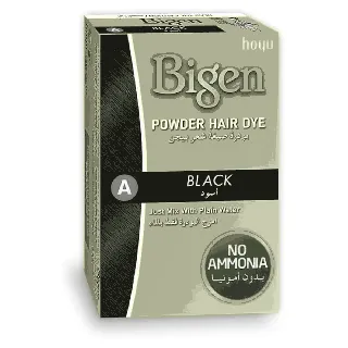 Bigen Powder Hair Dye Black A