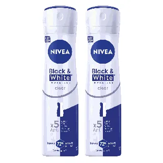 Nivea Deoderant Spray Women Invisible Black & White 150 Ml
