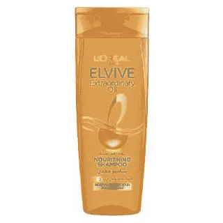 Elvive Hair Shampoo Nourishing Oil Normal Hair With Fendency Dry 400 Ml