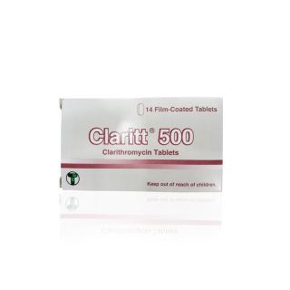 CLARITT 500 MG TABLET 14P