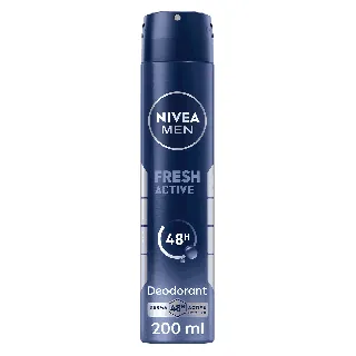 Nivea Deoderant Spray Men Fresh Active 200 Ml
