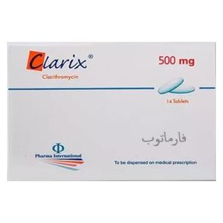 CLARIXIN 500 MG TABLET 14P