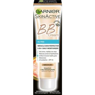 GARNIER SKIN ACTIVE BB CREAM OIL FREE COMBINED OILY SKIN MEDIUM 40 ML