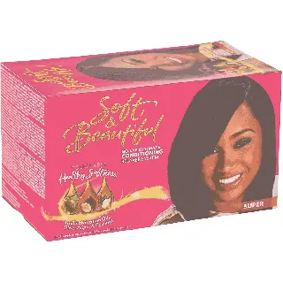 Soft&Beautiful Hair Cream Relaxer System Adult Super 12C