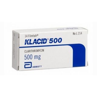 KLACID 500 MG TABLET 14P