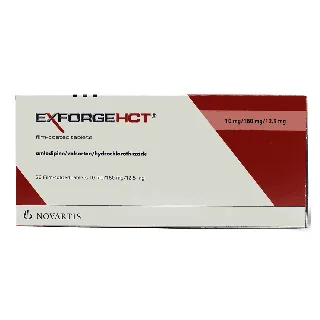EXFORGE 10/160/12.5 MG TABLET 28P
