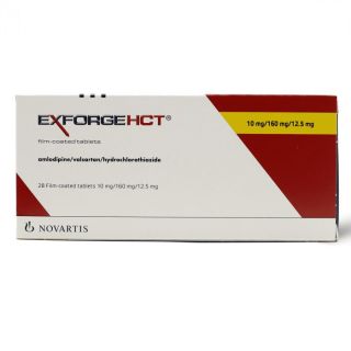 EXFORGE 10/160/12.5 MG TABLET 28P