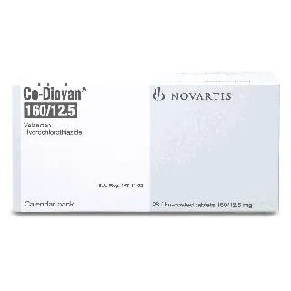 CO-DIOVAN 160/12.5 MG TABLET 28P