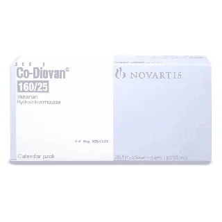 CO-DIOVAN 160/25 MG TABLET 28P