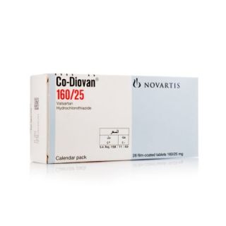 CO-DIOVAN 160/25 MG TABLET 28P