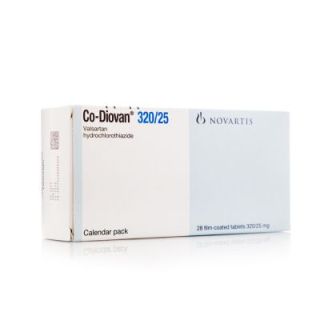 CO-DIOVAN 320/25 MG TABLET 28P