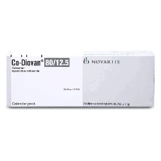 CO-DIOVAN 80/12.5 MG TABLET 28P