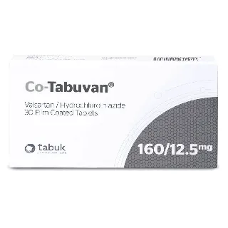 Co-Tabuvan 160/12.5Mg Tablets 30P #W