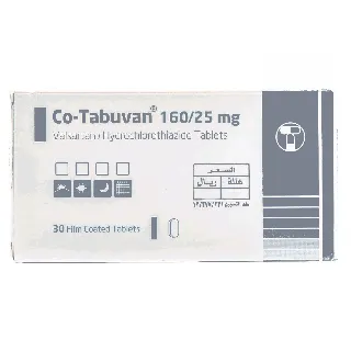 CO-TABUVAN 160/25MG TABLETS 30P