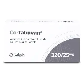 CO-TABUVAN 320/25MG TABLETS 30P
