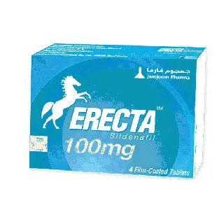 ERECTA 100 MG TAB 4P
