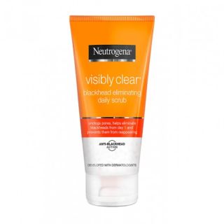 NEUTROGENA VISIBLY CLEAR DAILY FACIAL SCRUB BLACKHEAD ELIMINATING 150 ML