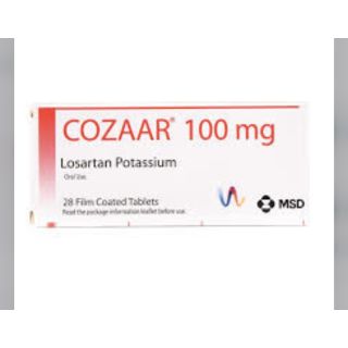 COZAAR 100 MG TABLET 28P