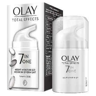 Olay Cream Total Effects Moisturiser Night 50 Ml