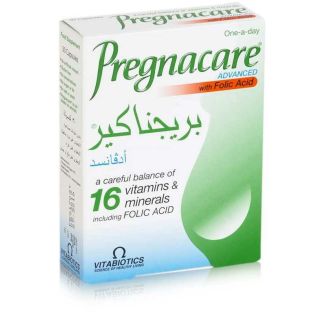 PREGNACARE ADVANCE 16 VITAMINS&MINERALS CAPSULE 30P