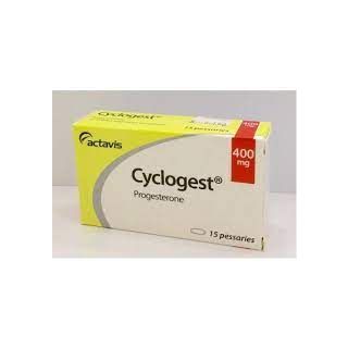 CYCLOGEST 400 VAG SUPPOSITORY REF