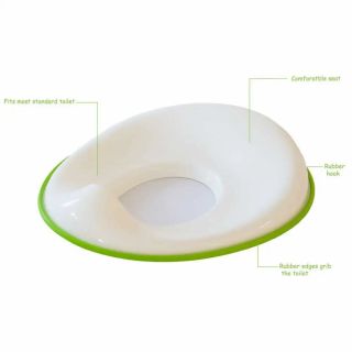 BABY PLASTIC TOILET SEAT WHITE Z012
