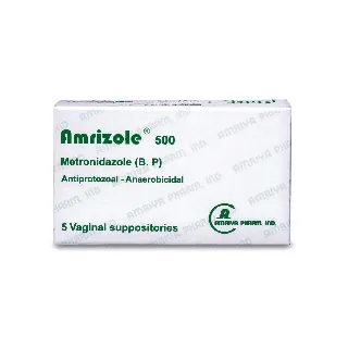 Amrizole 500 Mg Vaginal Suppositories 5P