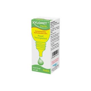 XYLOMET 0.05% NASAL DROP PAEDIATRIC 15 ML