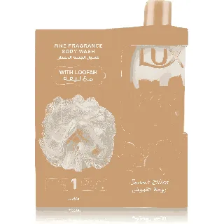 Lux Shower Gel Secret Bliss 250 Ml + Loof