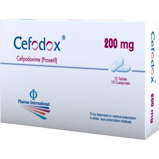 CEFODOX 200 MG TABLET 14P