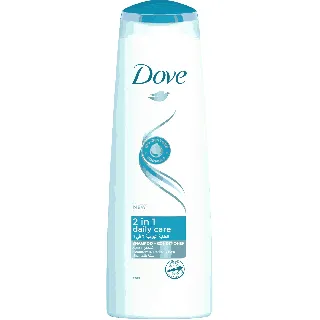 Dove Hair Shampoo Daily Care Normal Hair 2*1 400 Ml