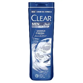 Clear Hair Shampoo Men Shower Fresh Green Tea And Ginseng 400/360 Ml