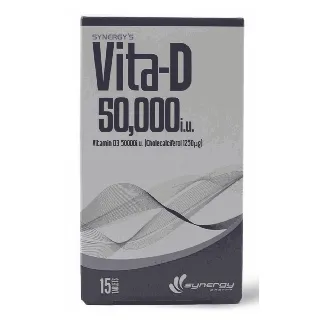 Synergys Vitamin D3 50000Iu 15 P
