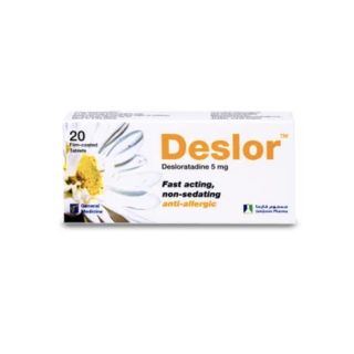 DESLOR 5 MG TABLET 20 P