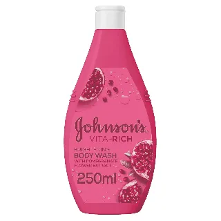 Johnson Vita-Rich Body Wash Pomegranate Flower 250 Ml