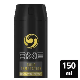 Axe Deodorant Spray Gold Temptation 150 Ml