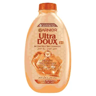 Garnier Ultra Doux Hair Shampoo Honey Repleinishing Brittle And Damage Hair 400 Ml