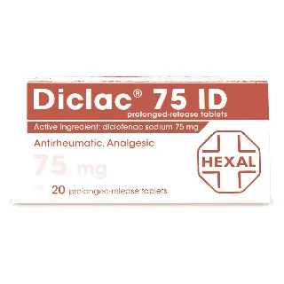 DICLAC 75 MG TABLET 20P