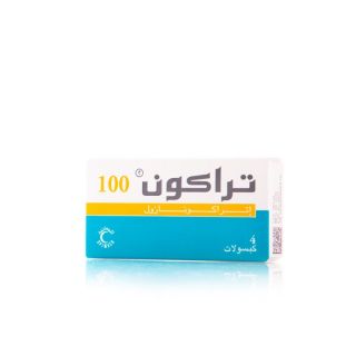 TRACON 100 MG CAPSULE 4P