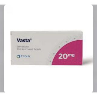 VASTA 20 MG TABLET 30P