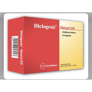 DICLOGESIC-RETARD 100 MG CAPSULE 12P