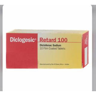DICLOGESIC-RETARD 100 MG TABLET 10P