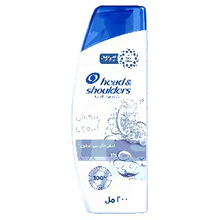 Head & Shoulders Hair Shampoo Natural Fresh Lemon 200 / 190 Ml