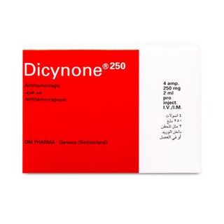 DICYNONE 250 MG AMPOULE 4P