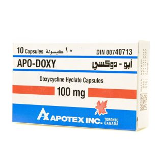 APO-DOXY 100MG CAP 10P